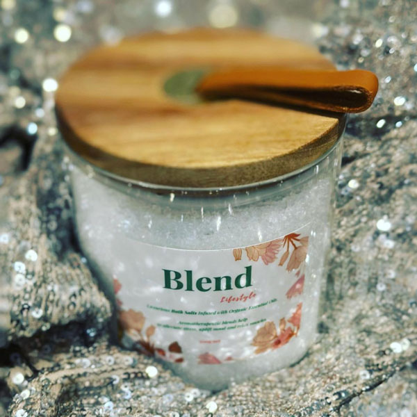 blend bath salts range of products