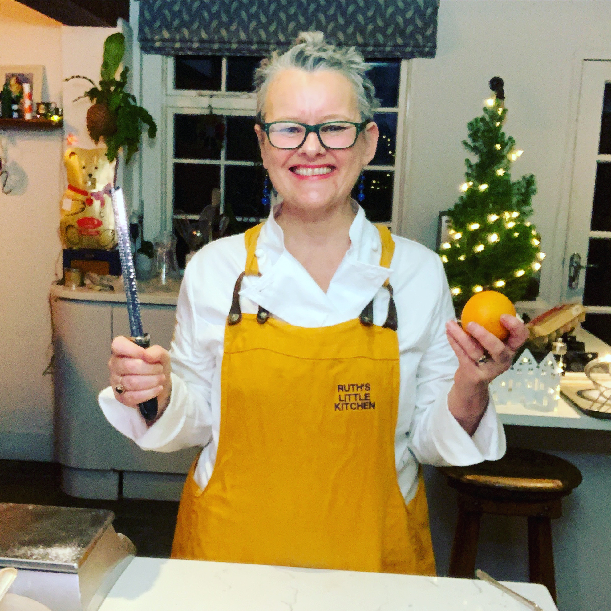 Ruth in her kitchen